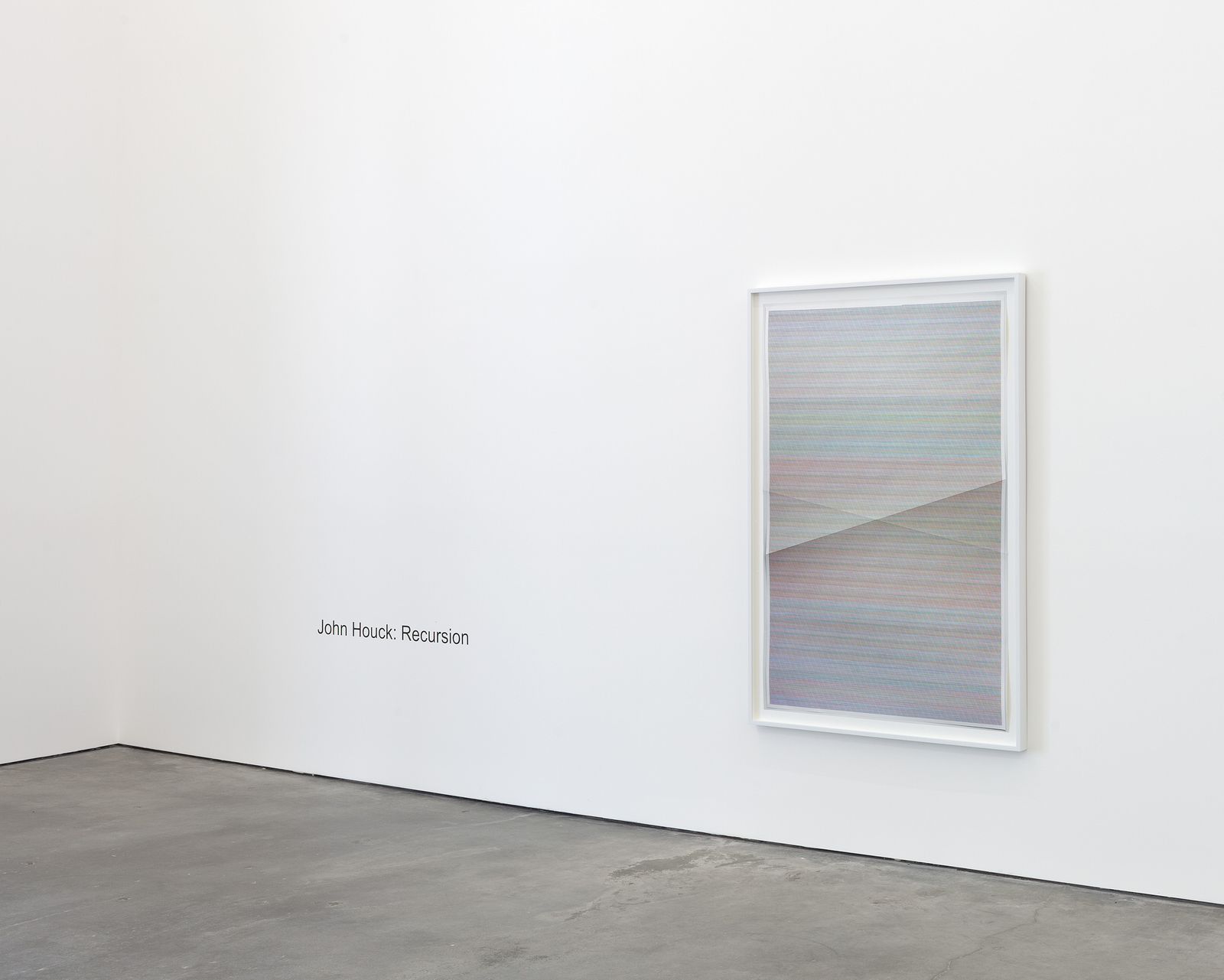 Installation view, Recursion, Bill Brady/KC, Kansas City, MO, by John Houck